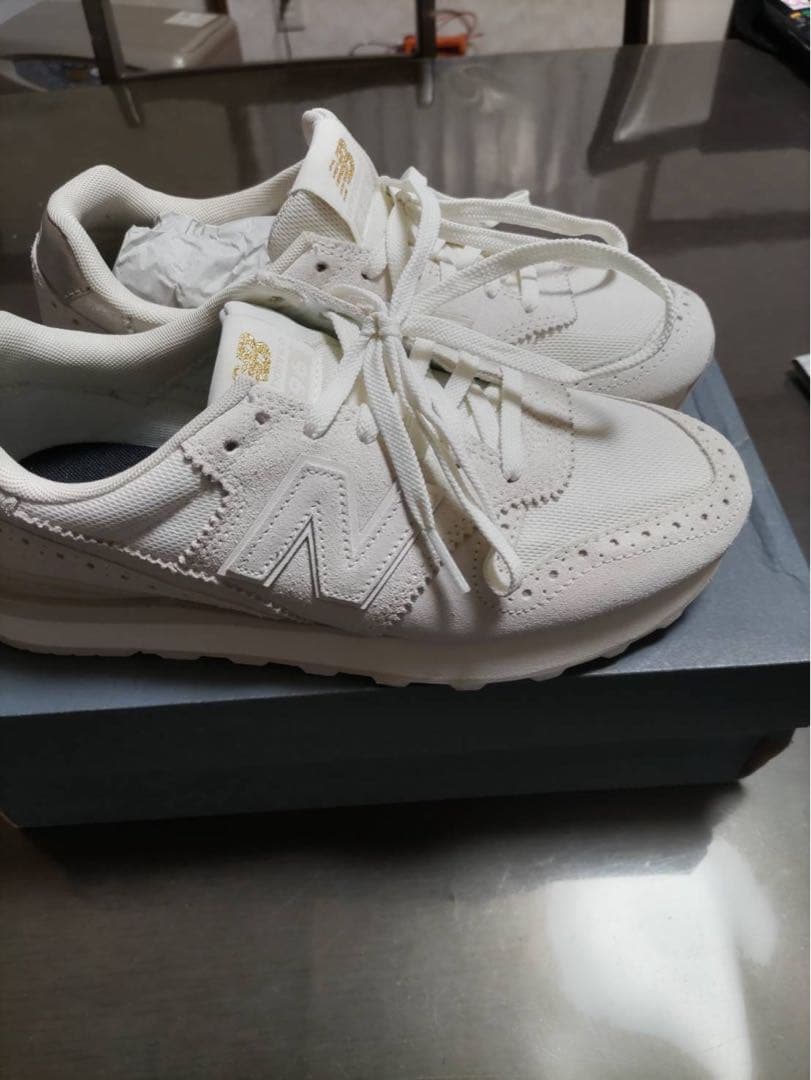 new balance WL996 ホワイト スニーカー