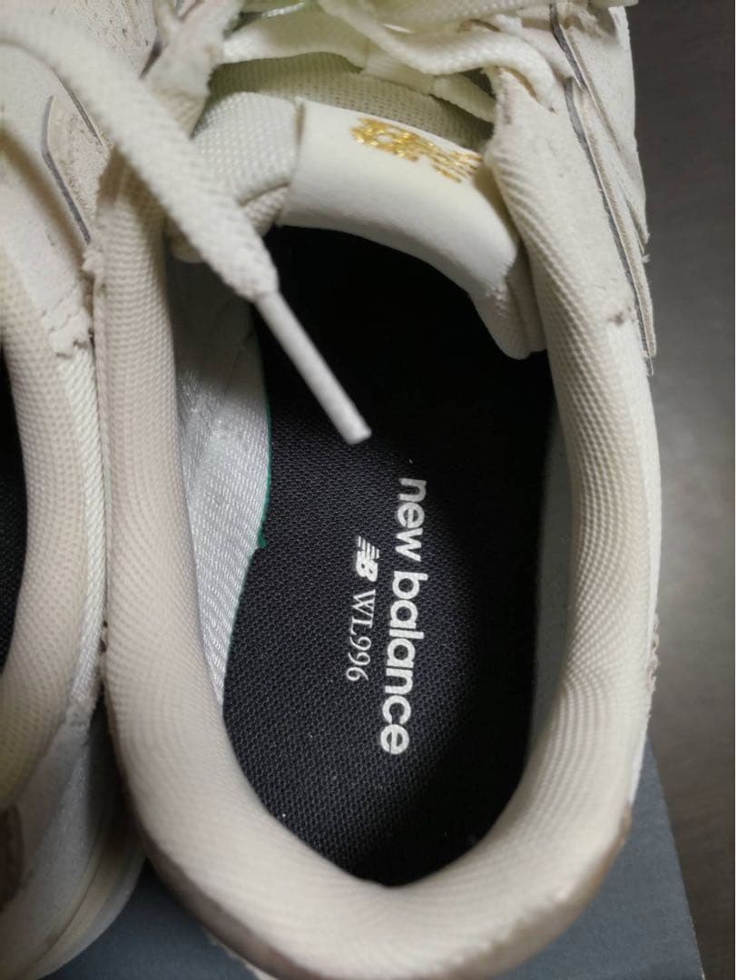 new balance WL996 ホワイト スニーカー