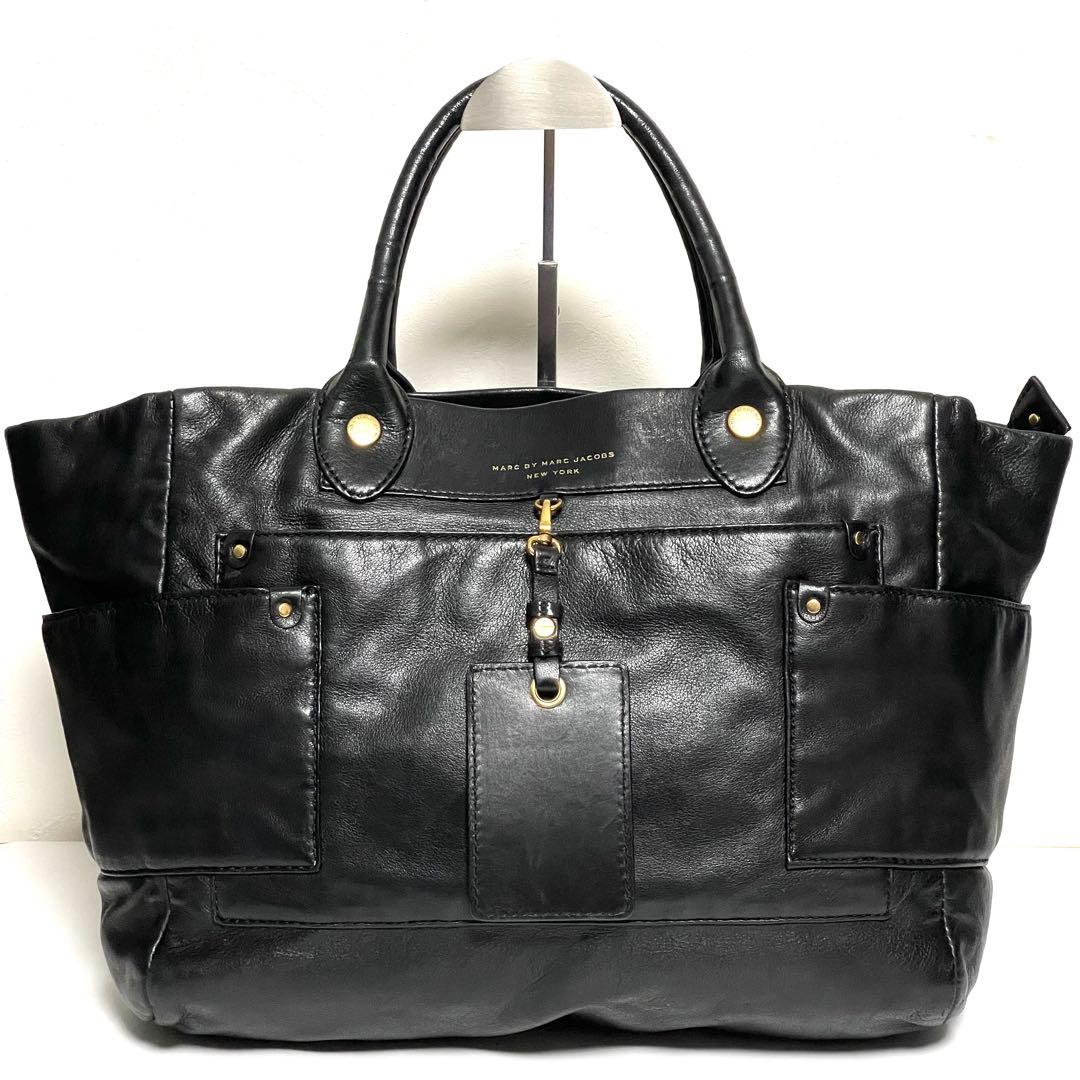 バッグ Marc Jacobs vintage Lamb Leather ToteBag