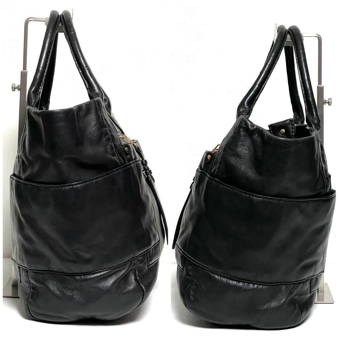 バッグ Marc Jacobs vintage Lamb Leather ToteBag