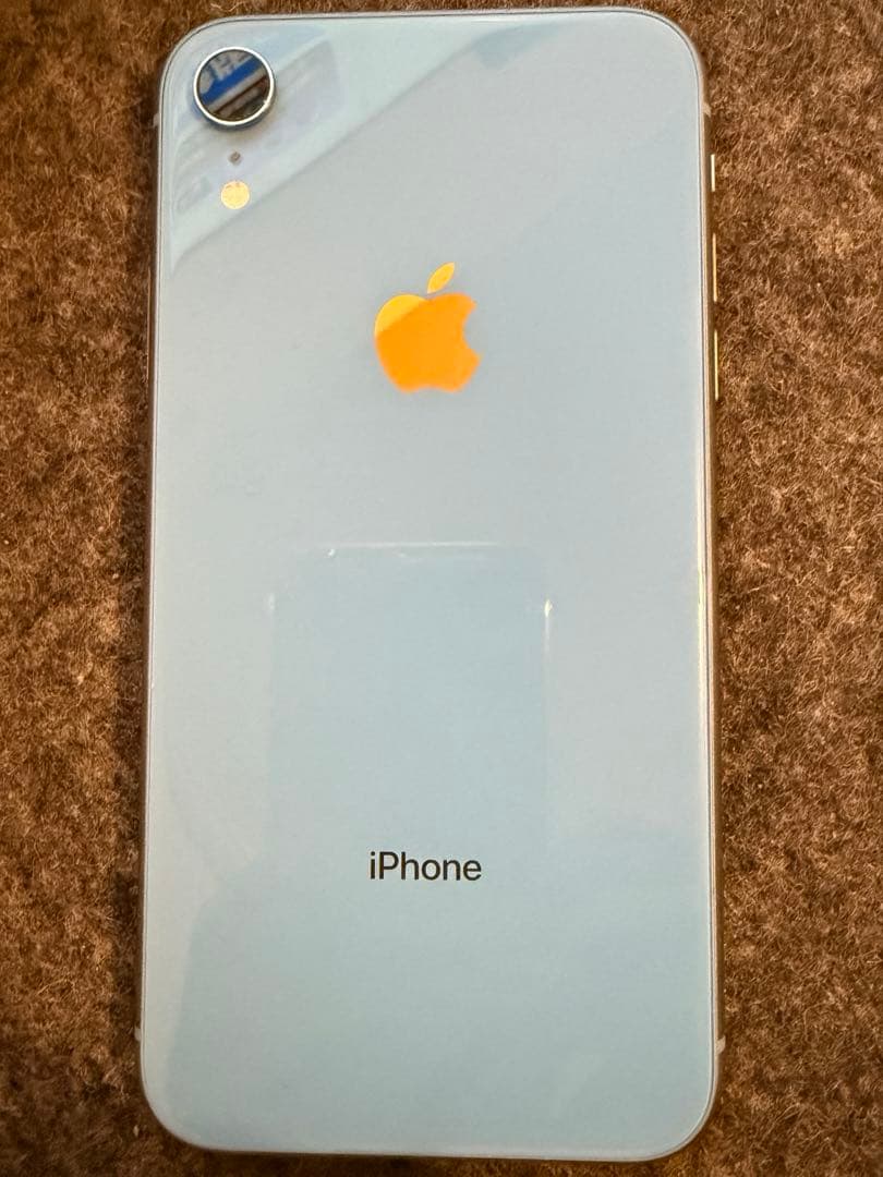 【美品・傷なし】iPhoneXR 64GB ブルー 中古 バッテリー86%