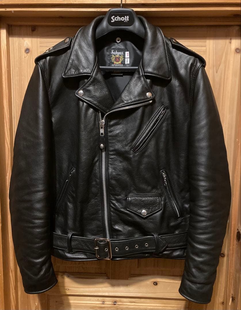 Schott 516UST ダブルライダースジャケット 44
