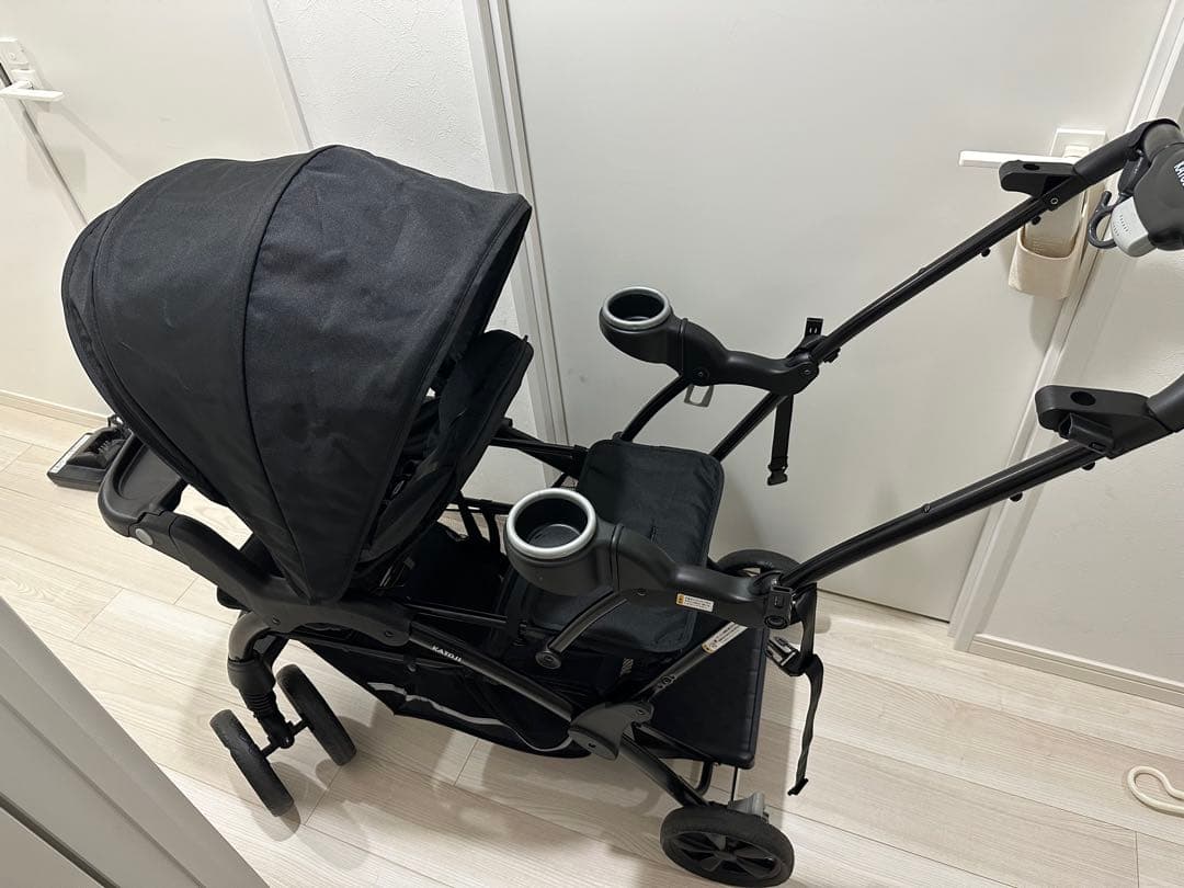 KATOJI 2人乗りベビーカー 限定モデル ブラック