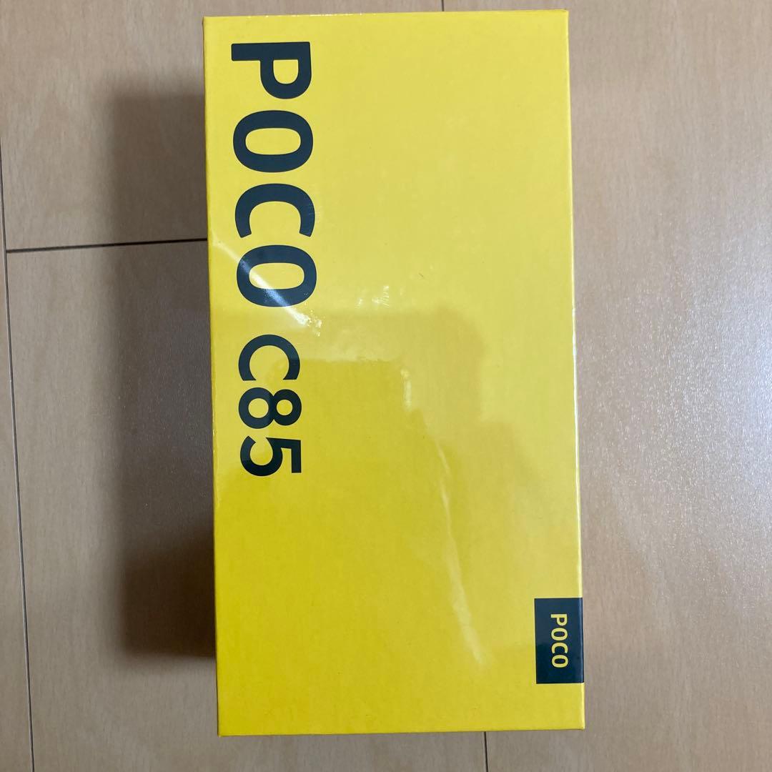 POCO C85 256GB ブラック ①