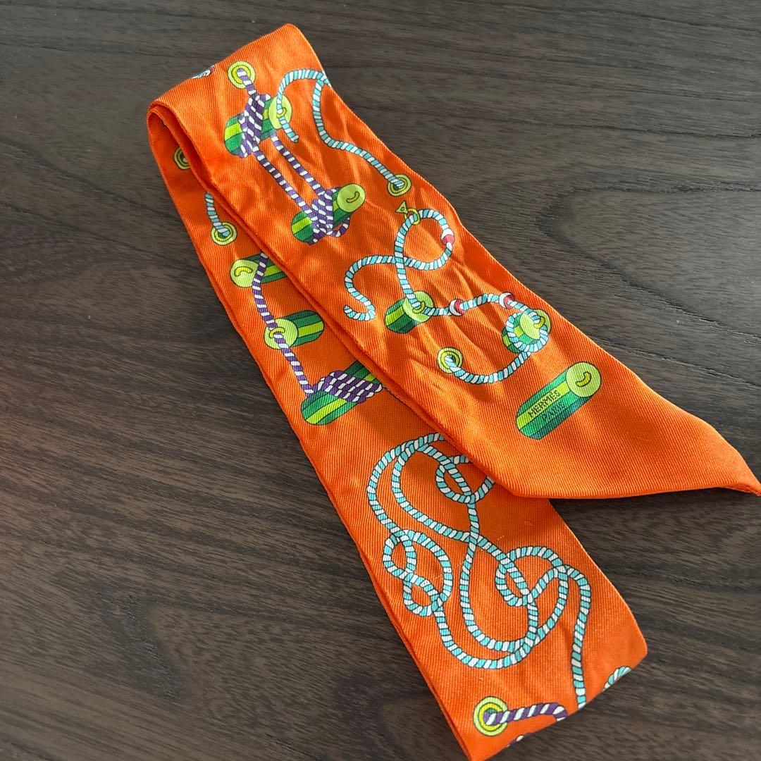 エルメス　ツイリー　2本セット　箱付き