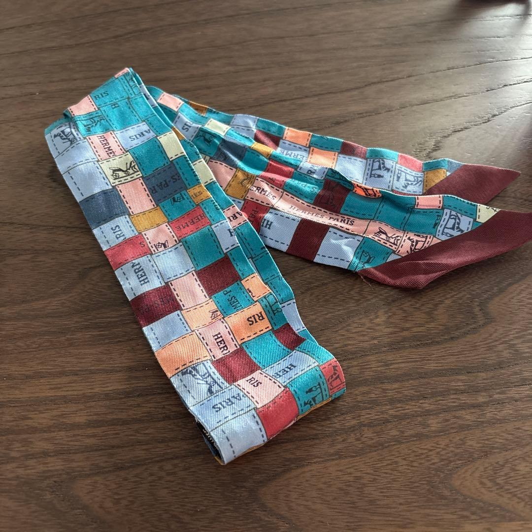 エルメス　ツイリー　2本セット　箱付き