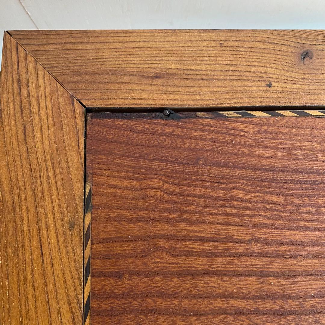 アンティーク ローテーブル ろくろ脚 文机 テレビ台 欅 無垢材 y155