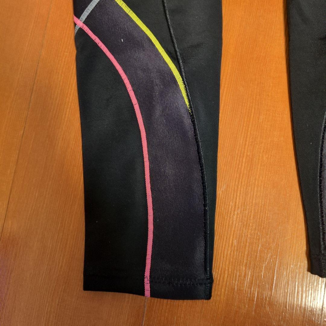 グラフィックデザインタイツ ブラック/マルチカラー