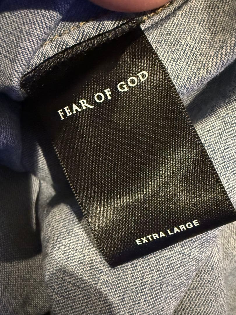 m*z様 Fear of God Oversized Denim Shirt Ｘ