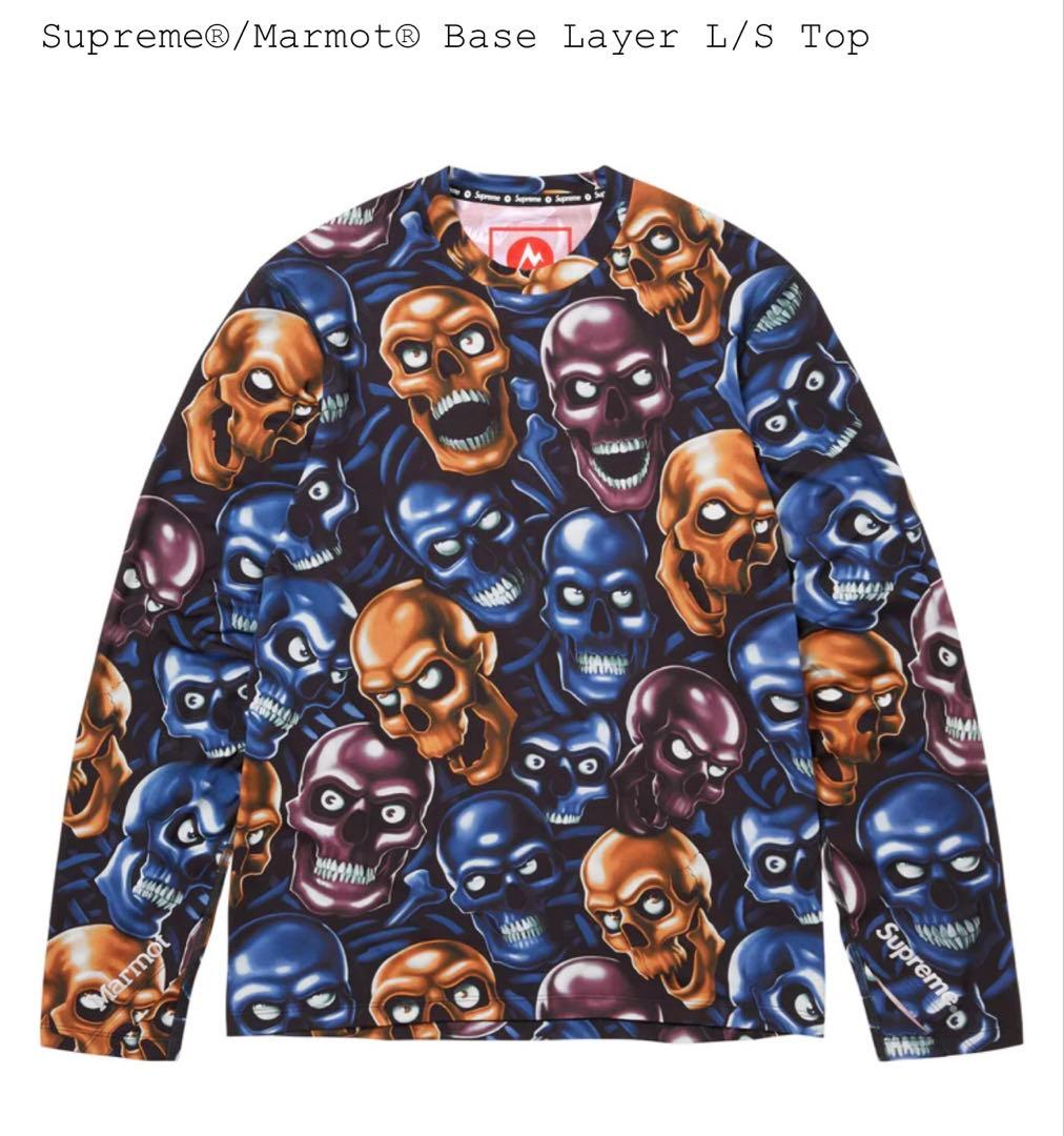 Supreme®/Marmot®Base Layer L/S Top Mサイズ