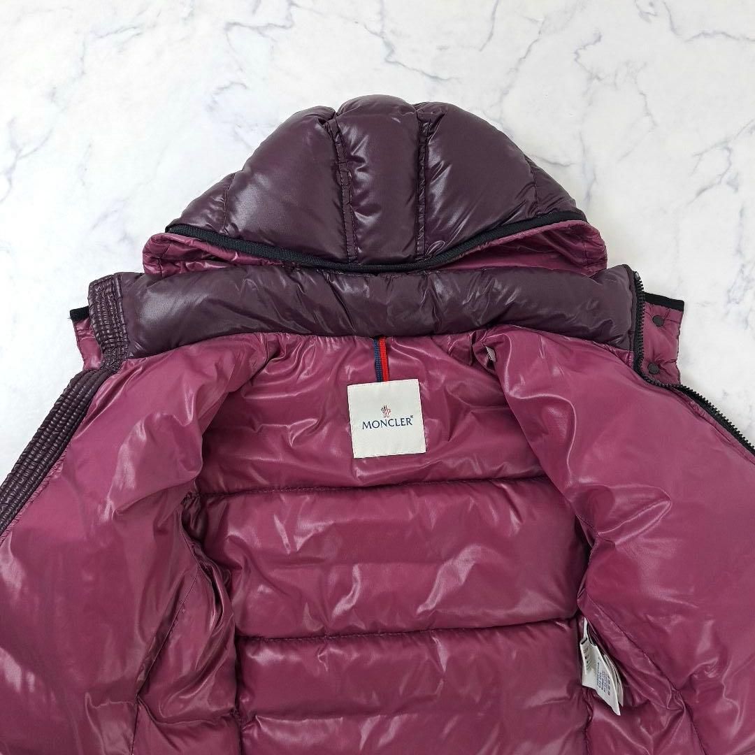 正規品★美品 MONCLER MOKA モカ ダウンコート フード付 0
