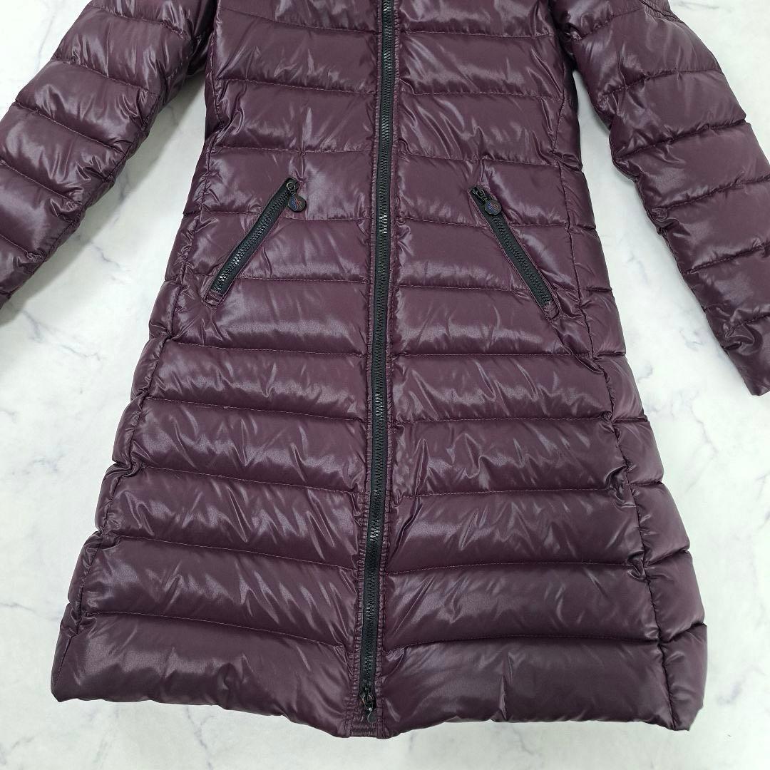 正規品★美品 MONCLER MOKA モカ ダウンコート フード付 0