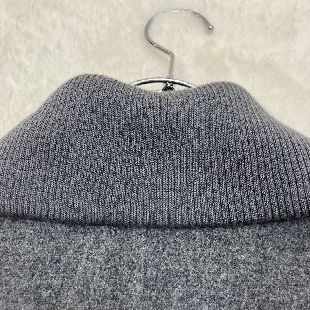 美品✨現行タグ ポールスミス Lサイズ ビッグロゴ ステンカラーコート ウール