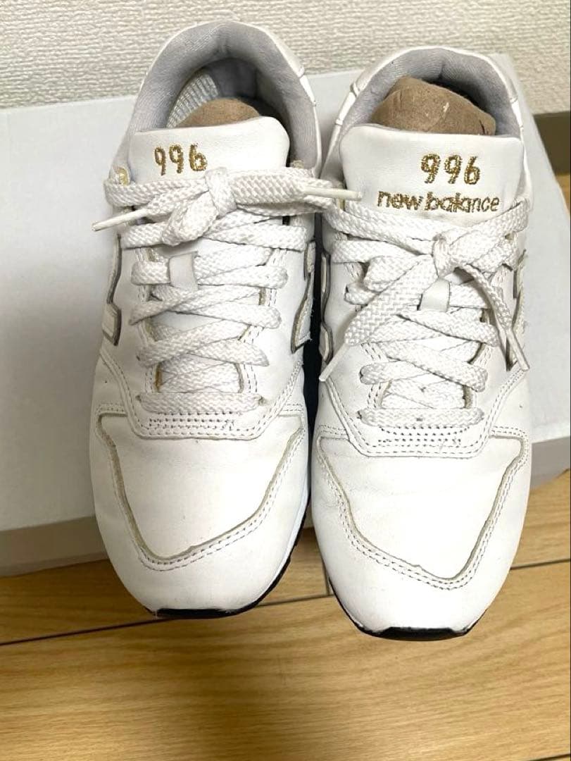 【専用】ニューバランス　996 スニーカー オールレザー ホワイトゴールド