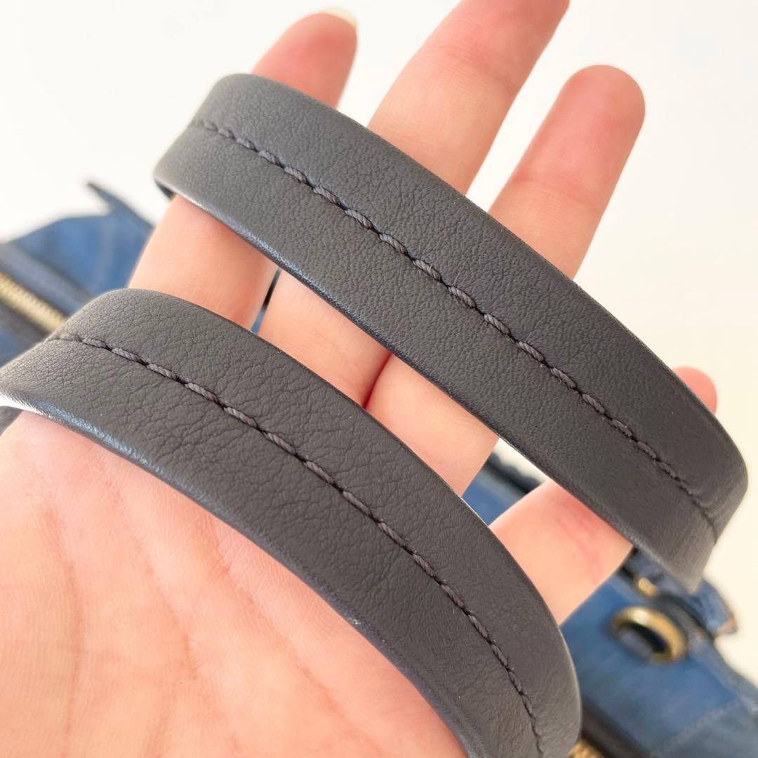 【極美品】COACH ドリーマー トートバッグ デニム ローズ A4