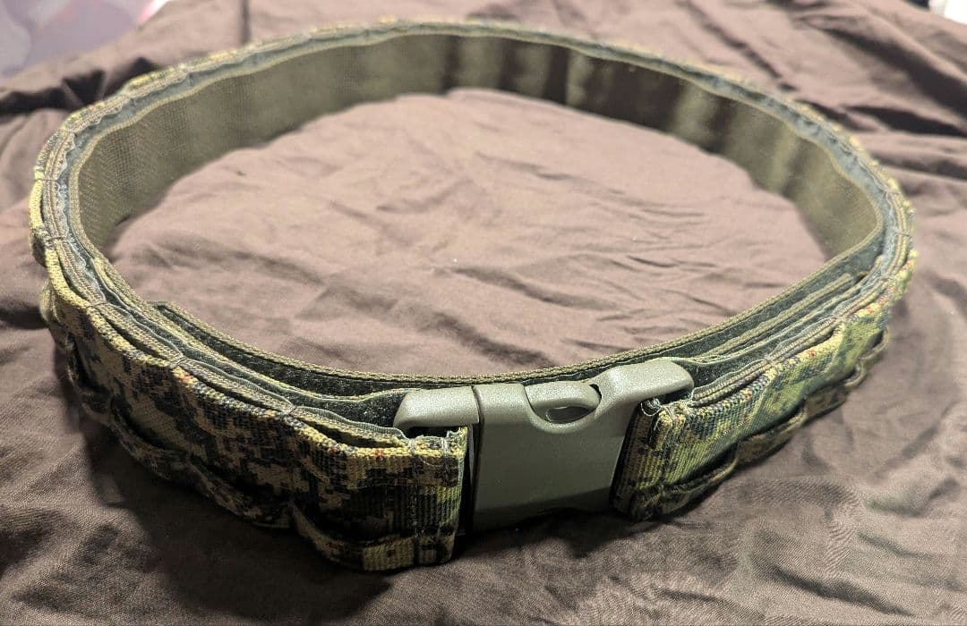 Wartech製 ライトモールタクティカルベルト デジタルフローラ迷彩