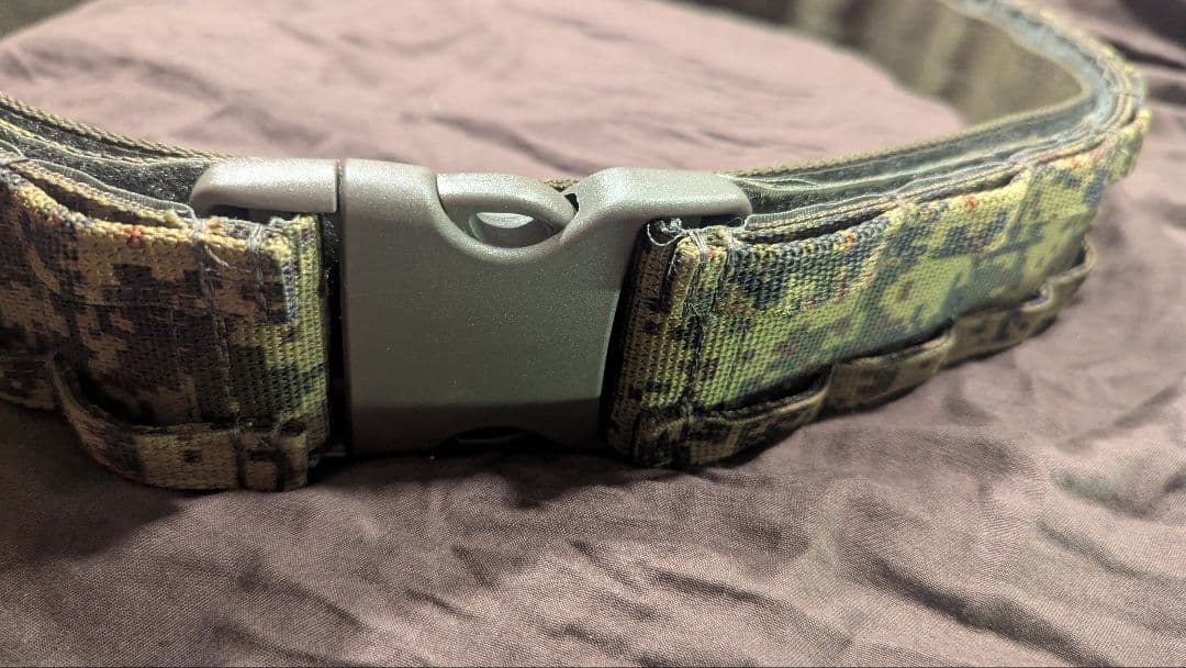 Wartech製 ライトモールタクティカルベルト デジタルフローラ迷彩