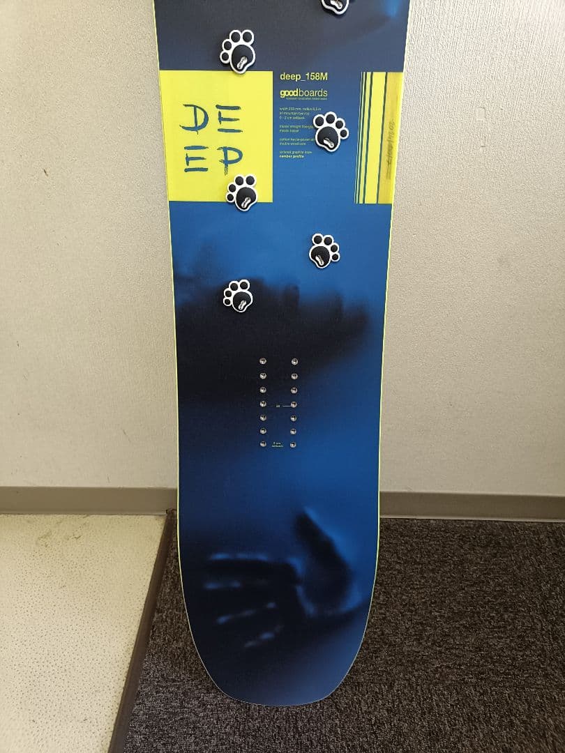 スノーボード 23-24goodbords DEEP158cm