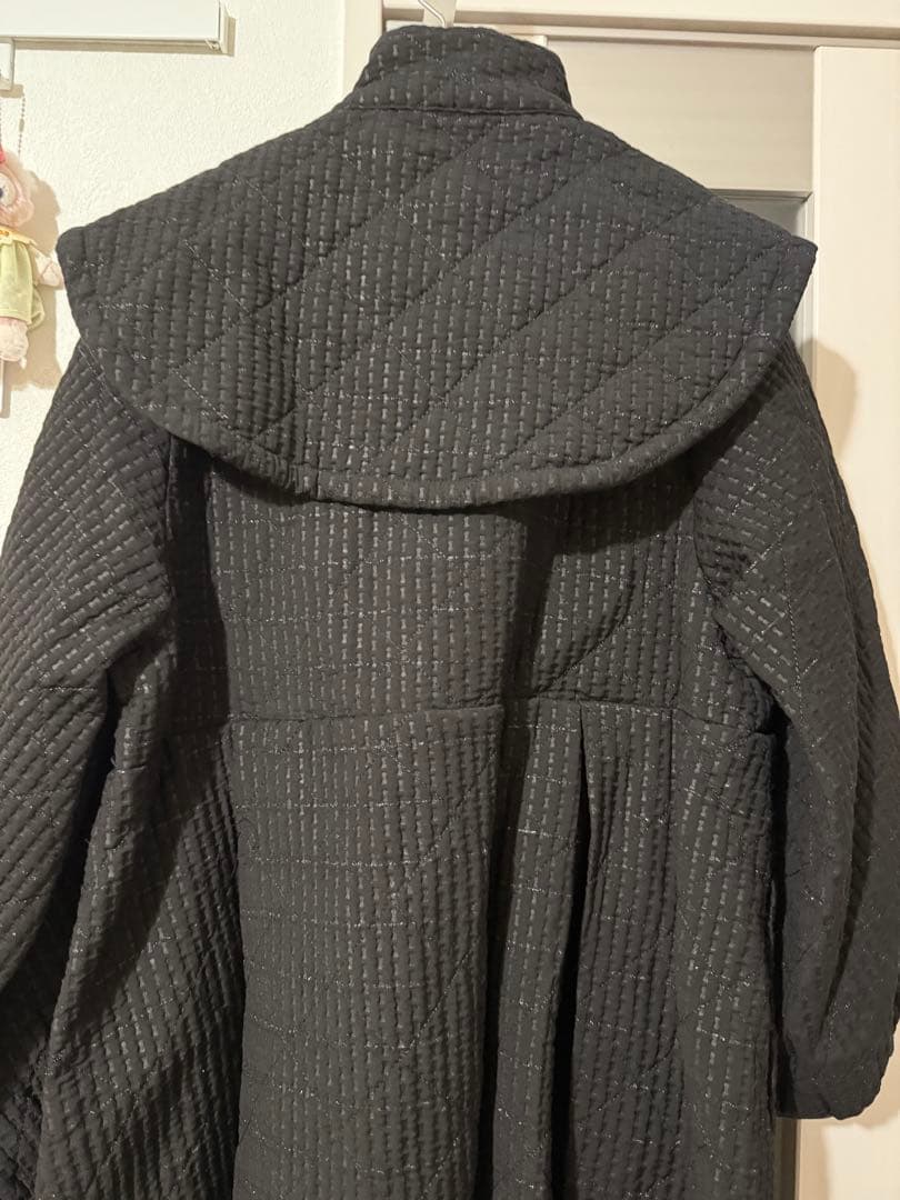 Aya × CAROLINA GLASER / ケープ付きワンピース