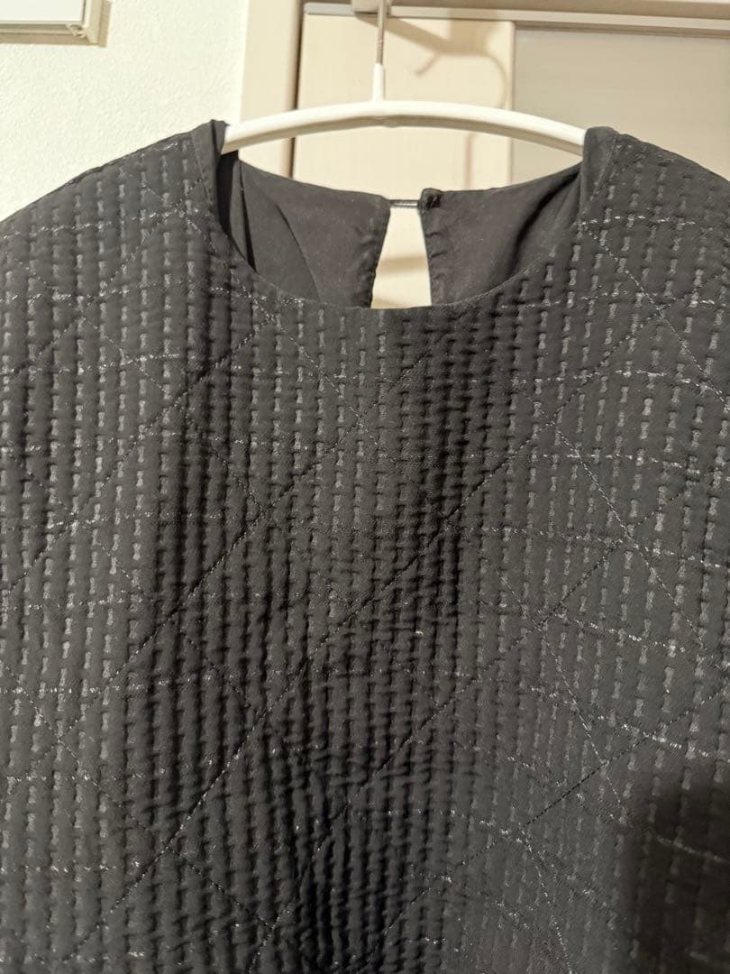 Aya × CAROLINA GLASER / ケープ付きワンピース