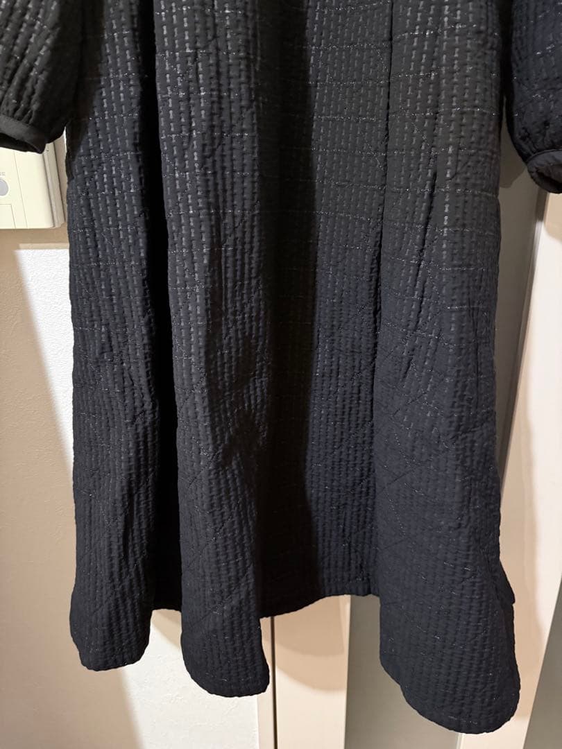 Aya × CAROLINA GLASER / ケープ付きワンピース