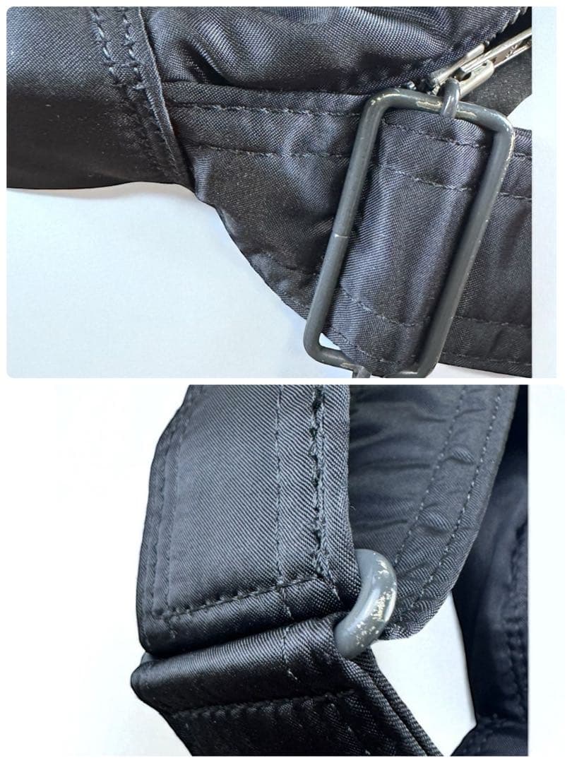 【美品】ポーター タンカー ヘルメットバッグ メッセンジャー 2way ブラック