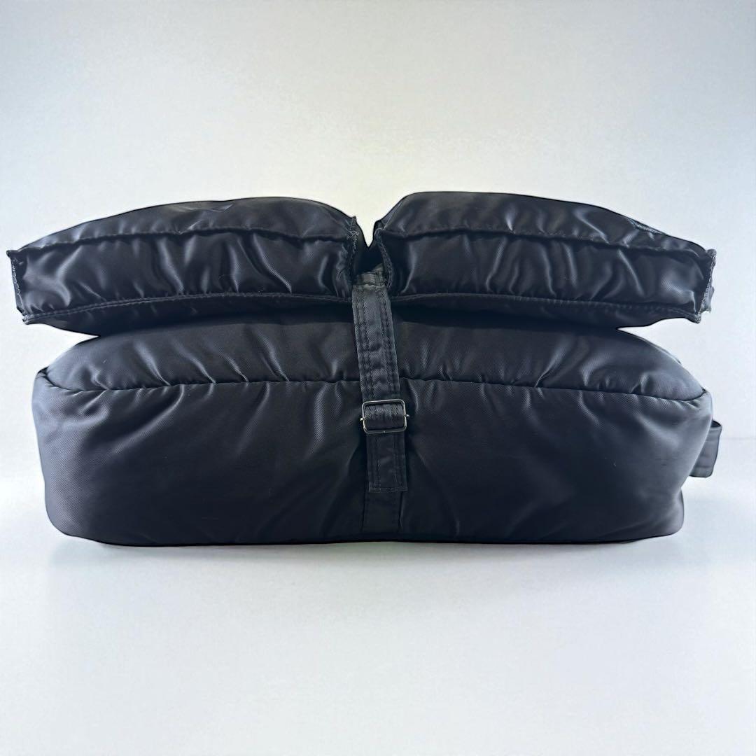 【美品】ポーター タンカー ヘルメットバッグ メッセンジャー 2way ブラック