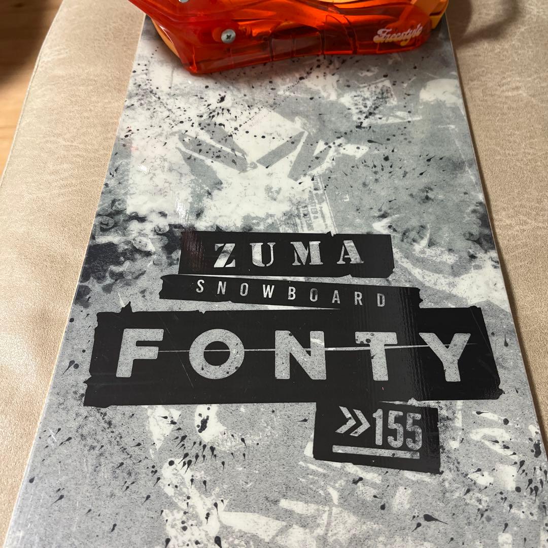 BURTON FREESTYLE × ZUMA FONTY 155