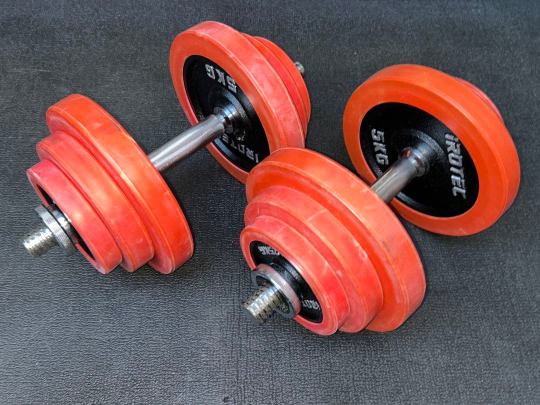 アイロテック　ダンベル　40キロセット　20キロ×2個セット