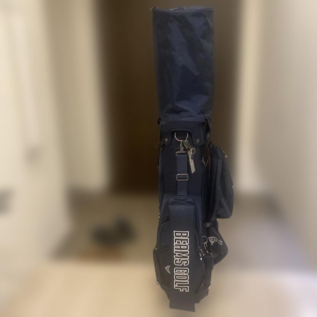 BEAMS GOLF ネイビー キャディバッグ8.5インチ