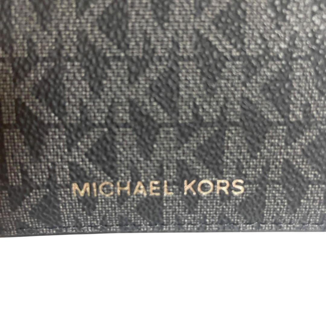新品未使用 マイケルコース 二つ折り財布 ブラック MICHAEL KORS