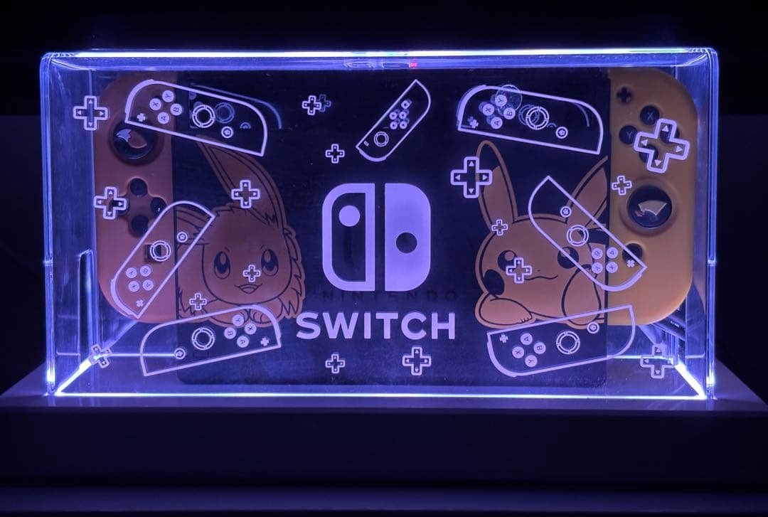 Switch 本体 ピカチュウ イーブイ ポケモン 動作確認 初期化済