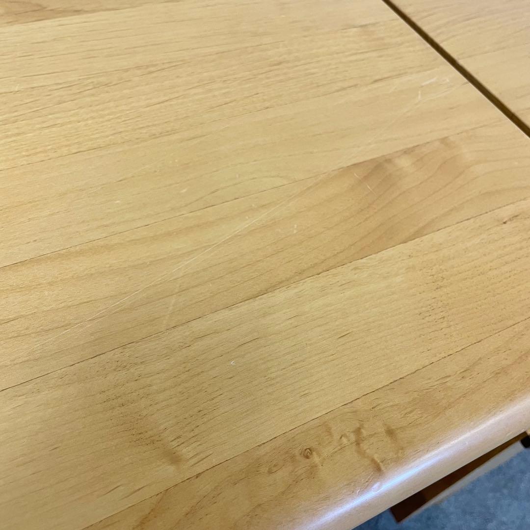 楽天デスクドレッサー 天然木アルダー材 ナチュラル ⚠️スツール別売り　F