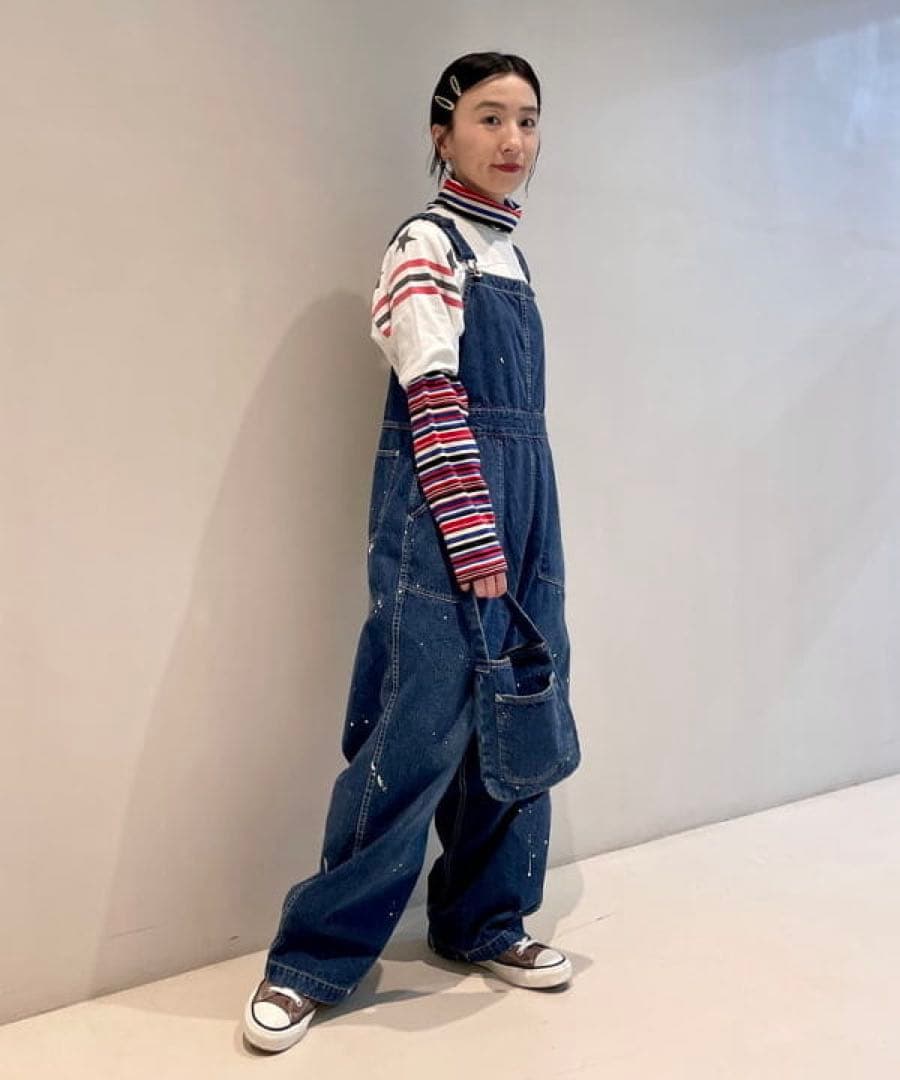 【土日限定お値下げ】orslow ビームスボーイ 別注 40's オーバーオール