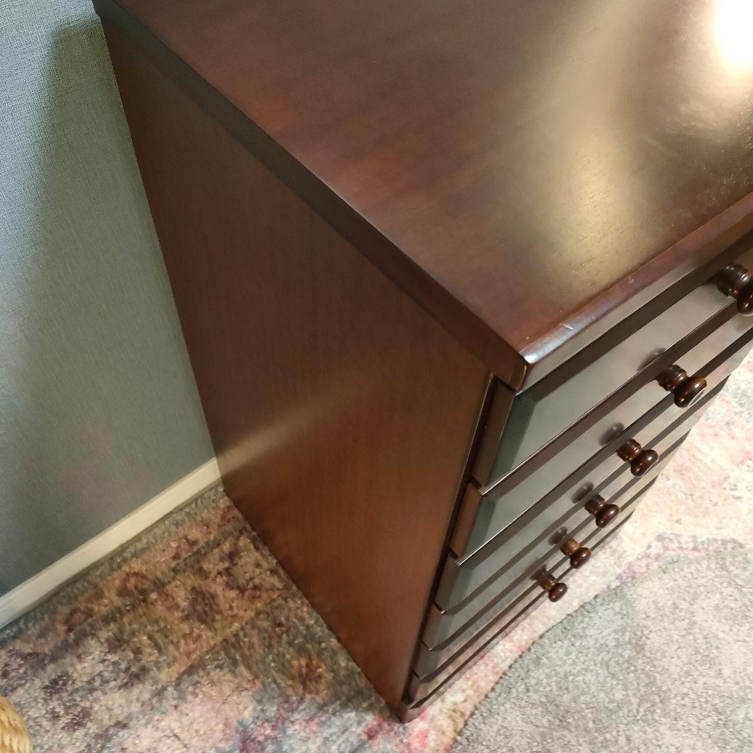 【ヴィンテージ】日本民芸 6段チェスト 国産民芸家具