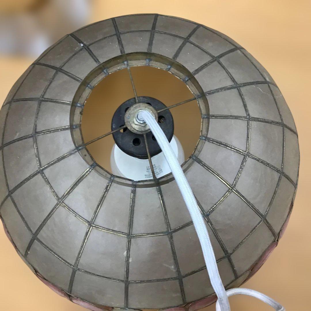 ペンダントライト　カスピ貝　シェル