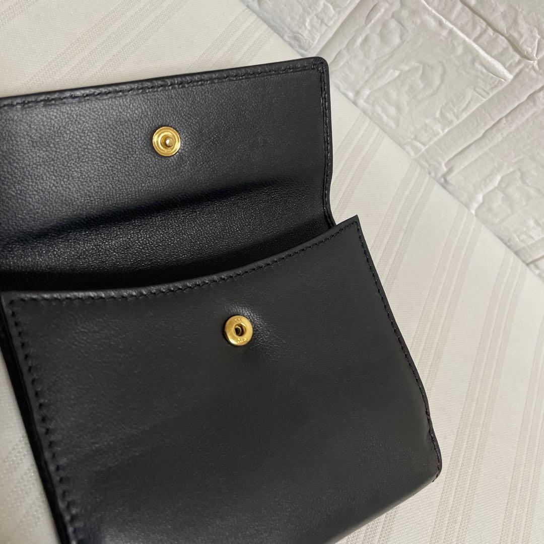 未使用品 Vivienne Westwood 折り財布 レザー ブラック オーブ