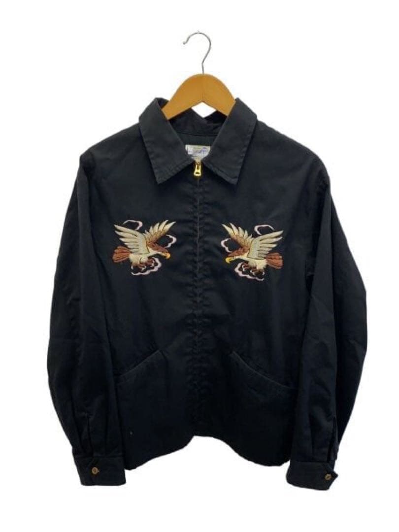 BEAMS 雷門 鷲刺繍 ブラック ジャケット Japan