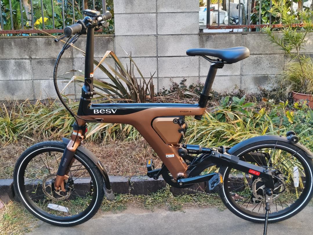 BESV PSF1 2021年頃 折りたたみ電動アシスト自転車 オプション付き