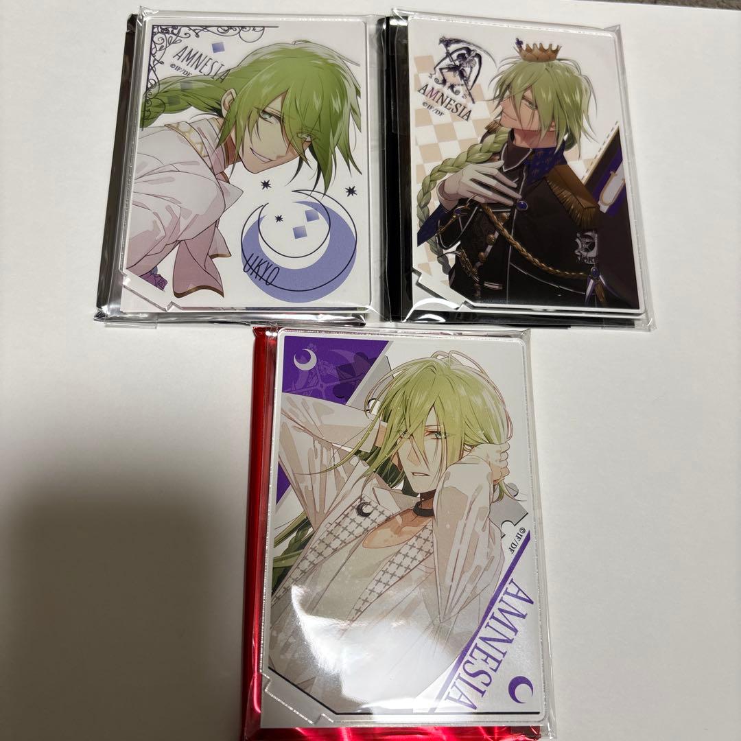 AMNESIA アムネシア バレンタイン アクスタ ウキョウ　３種