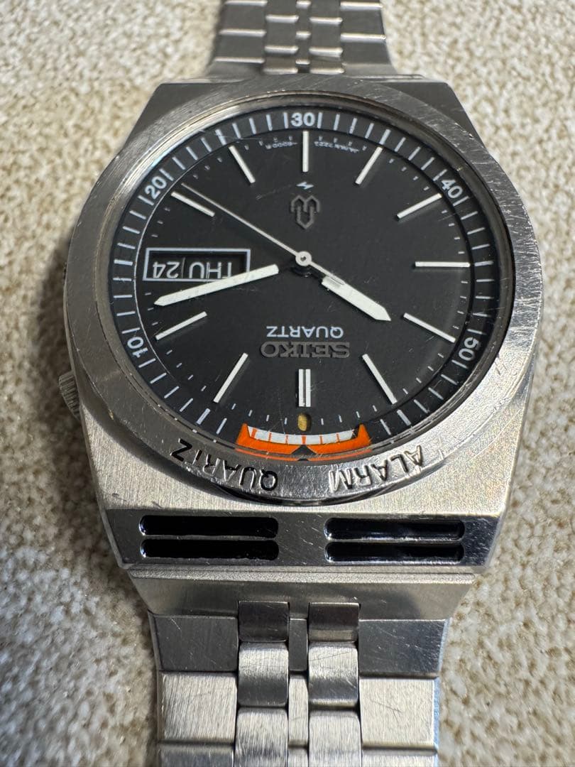 SEIKO 80年アラームクォーツ7223-6000稼働品