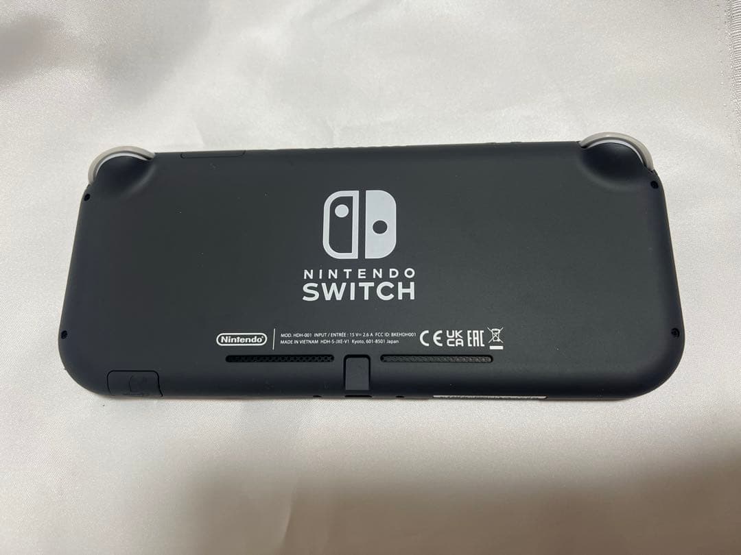 Nintendo Switch Lite グレー 本体 各種カバー付