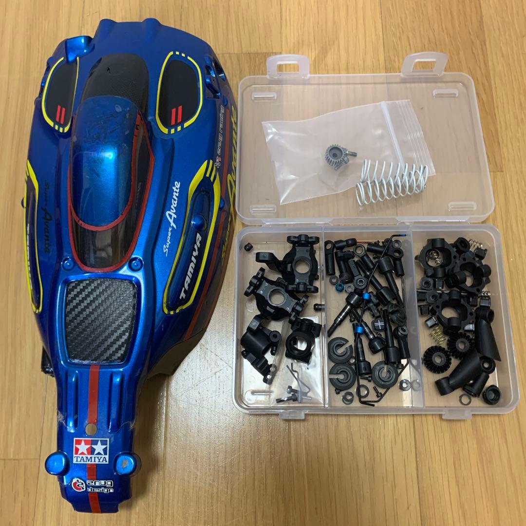 Tamiya Super Avante TD4シャーシ　ほぼフルオプ　最終値下げ