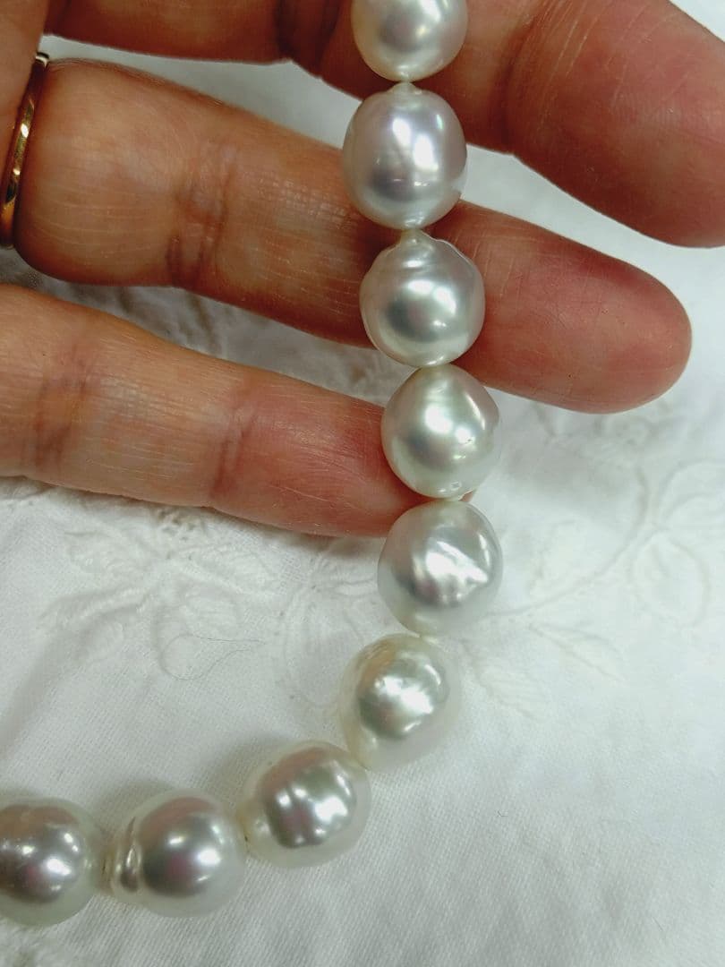 南洋 白蝶パール ブレスレット 白蝶真珠