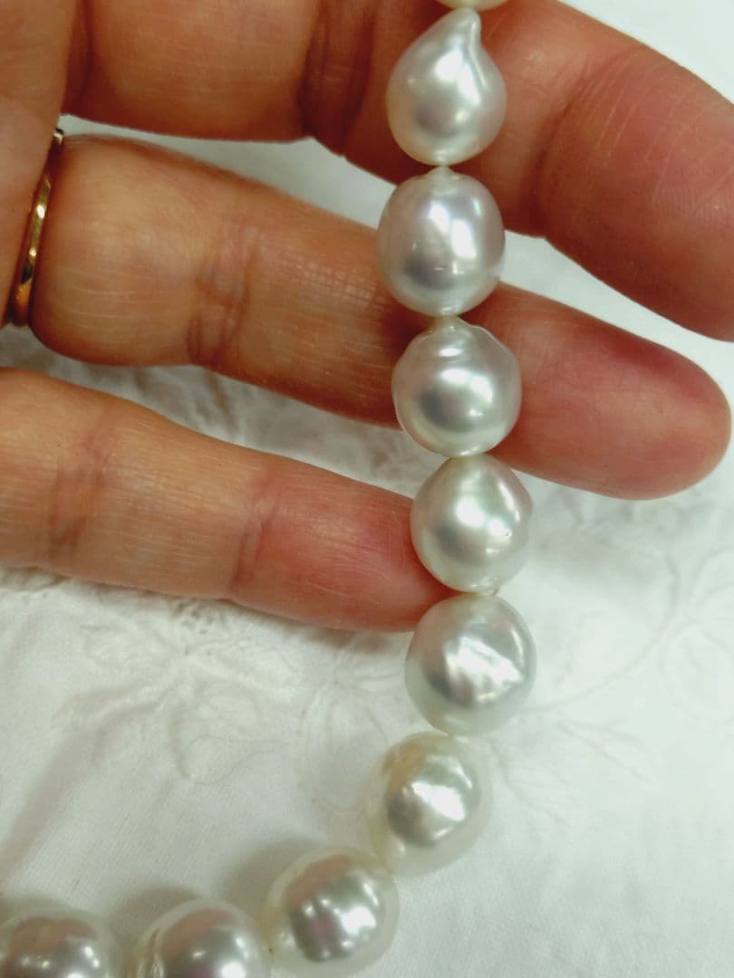南洋 白蝶パール ブレスレット 白蝶真珠