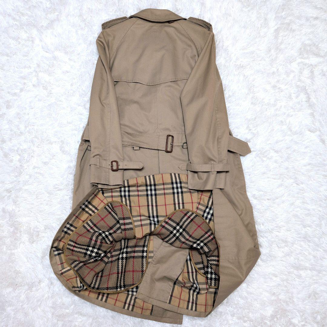 【美品】バーバリー☆ライナー　大きいサイズ　トレンチコート　メンズ
