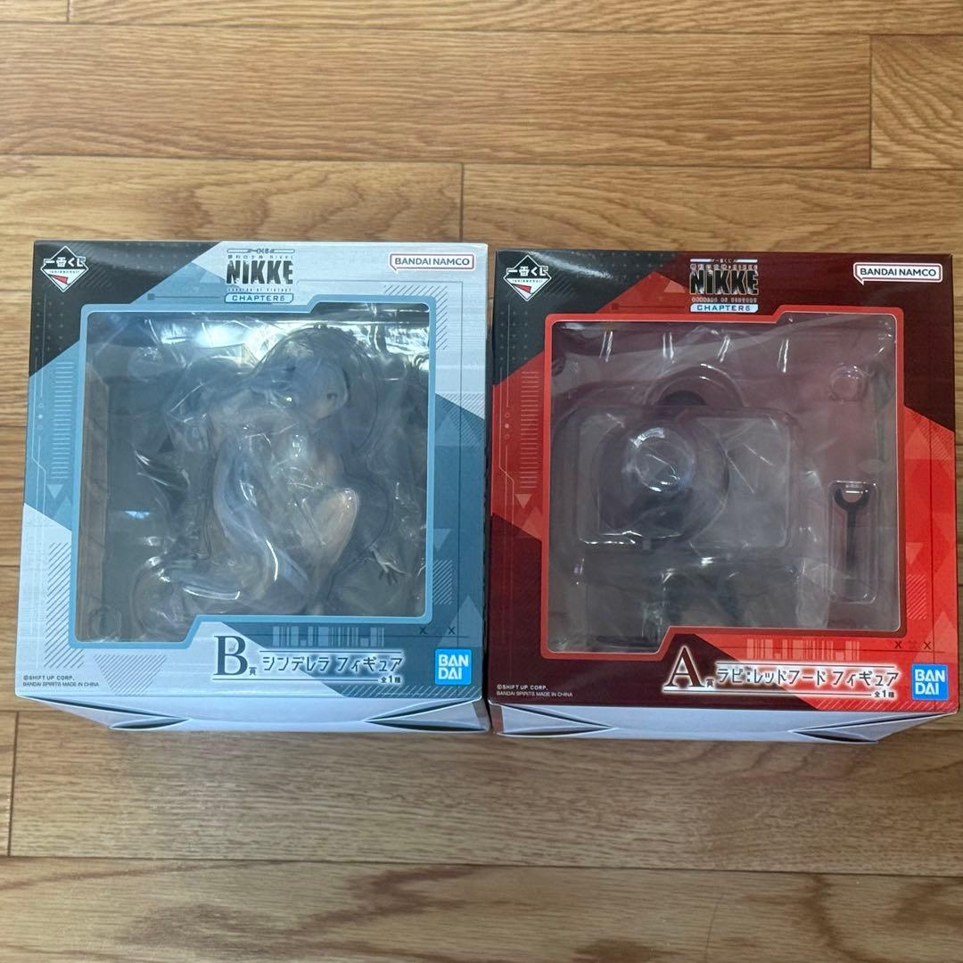 NIKKE 一番くじ A賞 B賞 シンデレラ ラピ フィギュア 2点セット