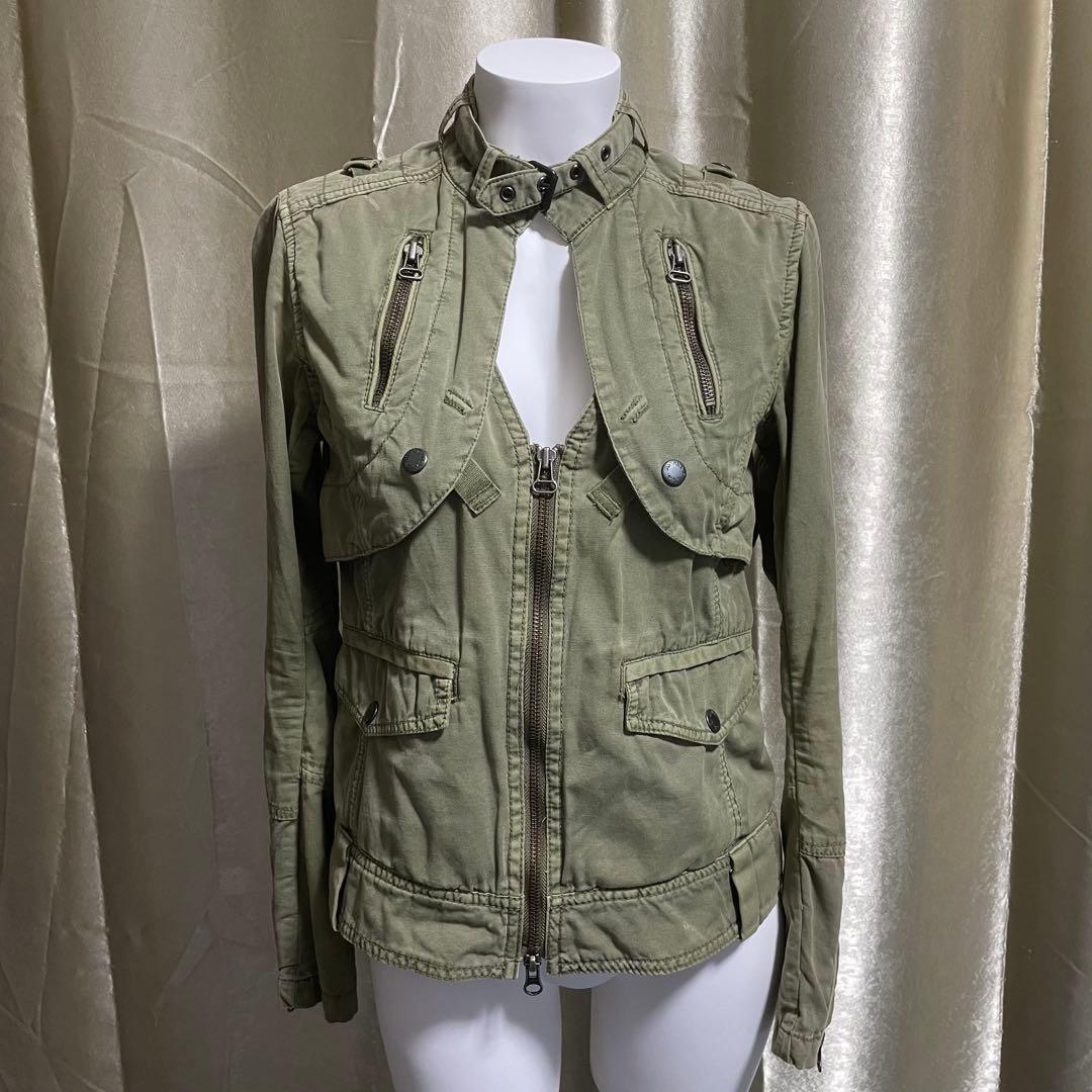 AVIREX ミリタリージャケット gimmick grunge セパレート