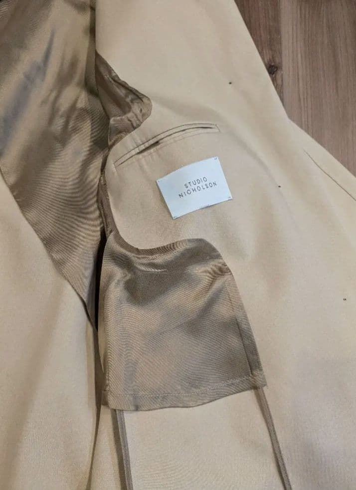 STUDIO NICHOLSON☆スタジオニコルソン トレンチコート 新品