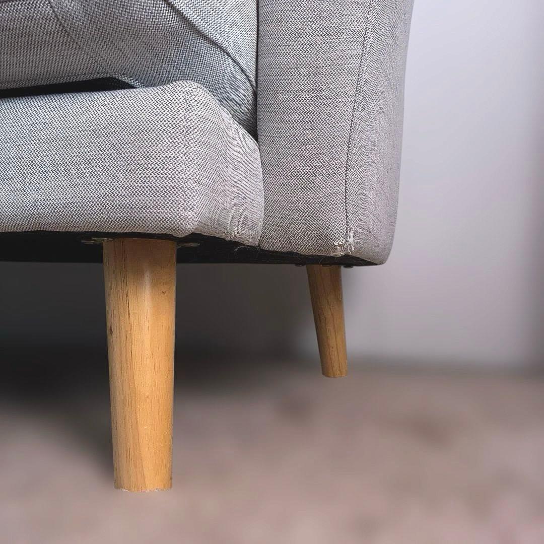 フランフラン フルレットソファ 2人がけ ベージュ